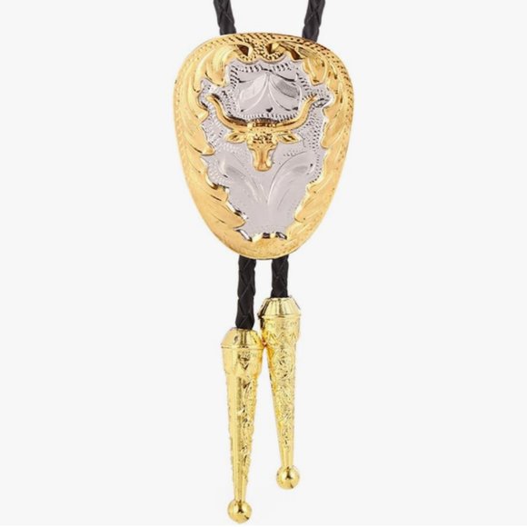 Golden Bull Vintage Western Bolo Western Tie